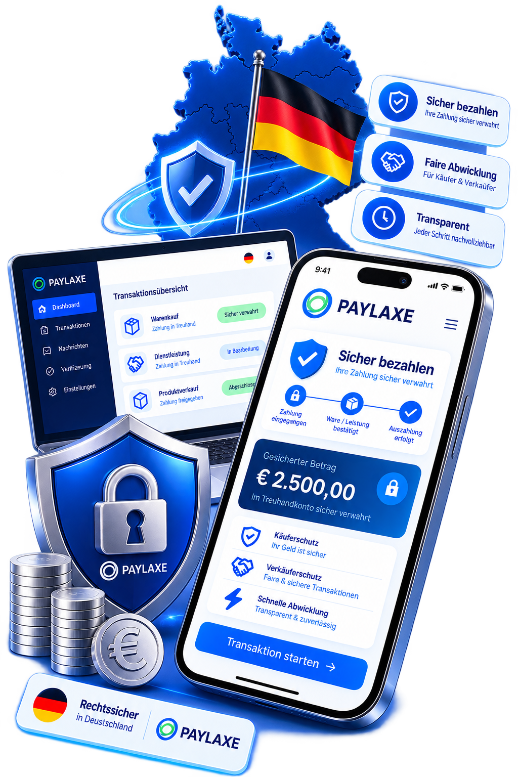 PAYLAX Escrow Devices